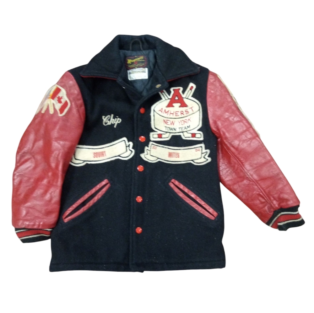 80s Kids Varsity Amherst Hockey New York Jacket